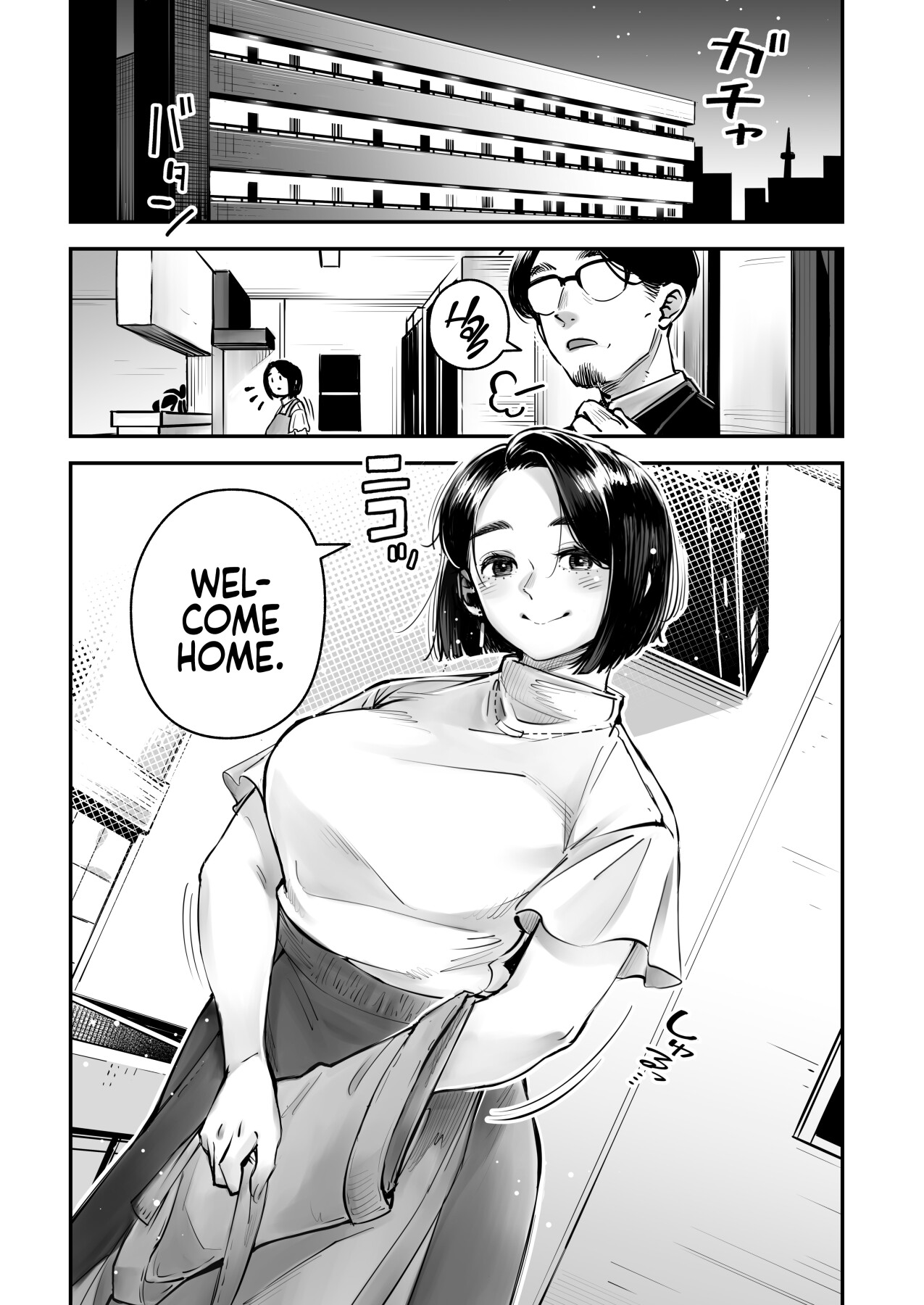 Hentai Manga Comic-Your Sex Drive is just too much, so have Sex with other men! Mayumi-san gets Permission to Cheat!-Read-3